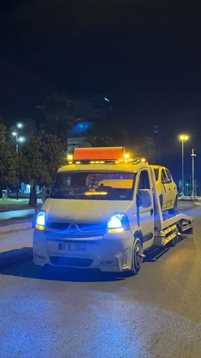 Adana oto kurtarma çekici operasyonu